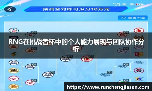 RNG在挑战者杯中的个人能力展现与团队协作分析